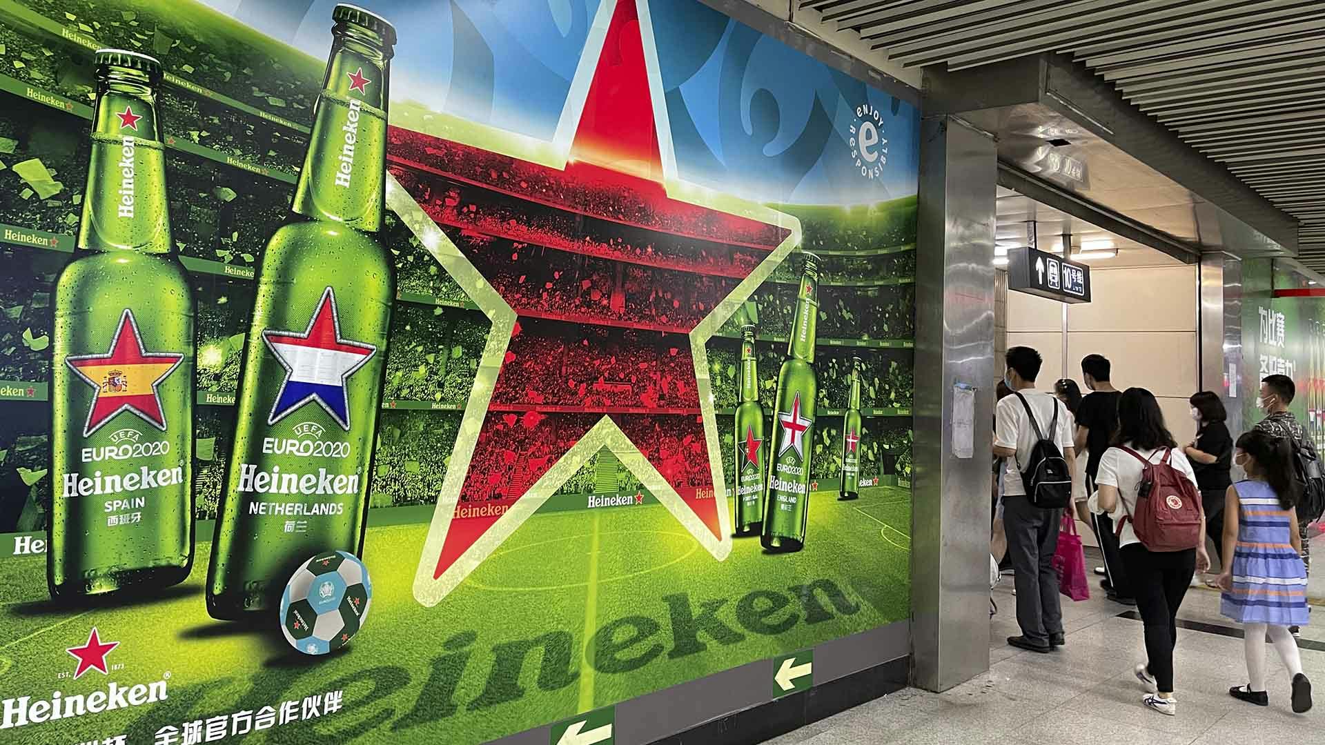 Heineken beer ad